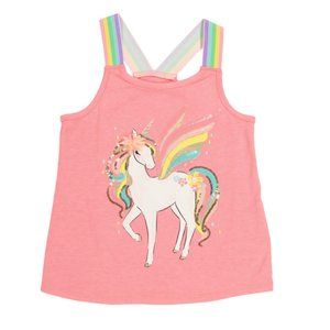 Cynthia Rowley Unicorn Pegasus Sequin Tank
